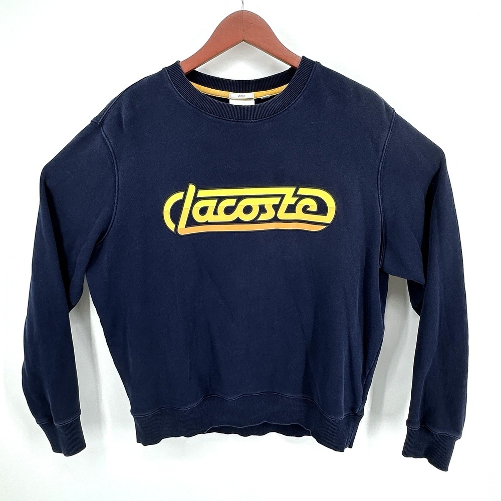 Lactose Live Unisex Navy Blue Sweatshirt 100% Cotton Size XL